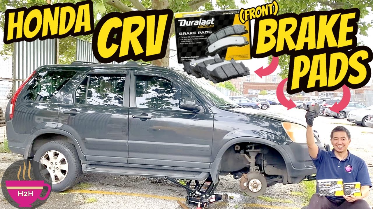 Инструкция: Передние тормозные колодки для Honda CRV 2003 года