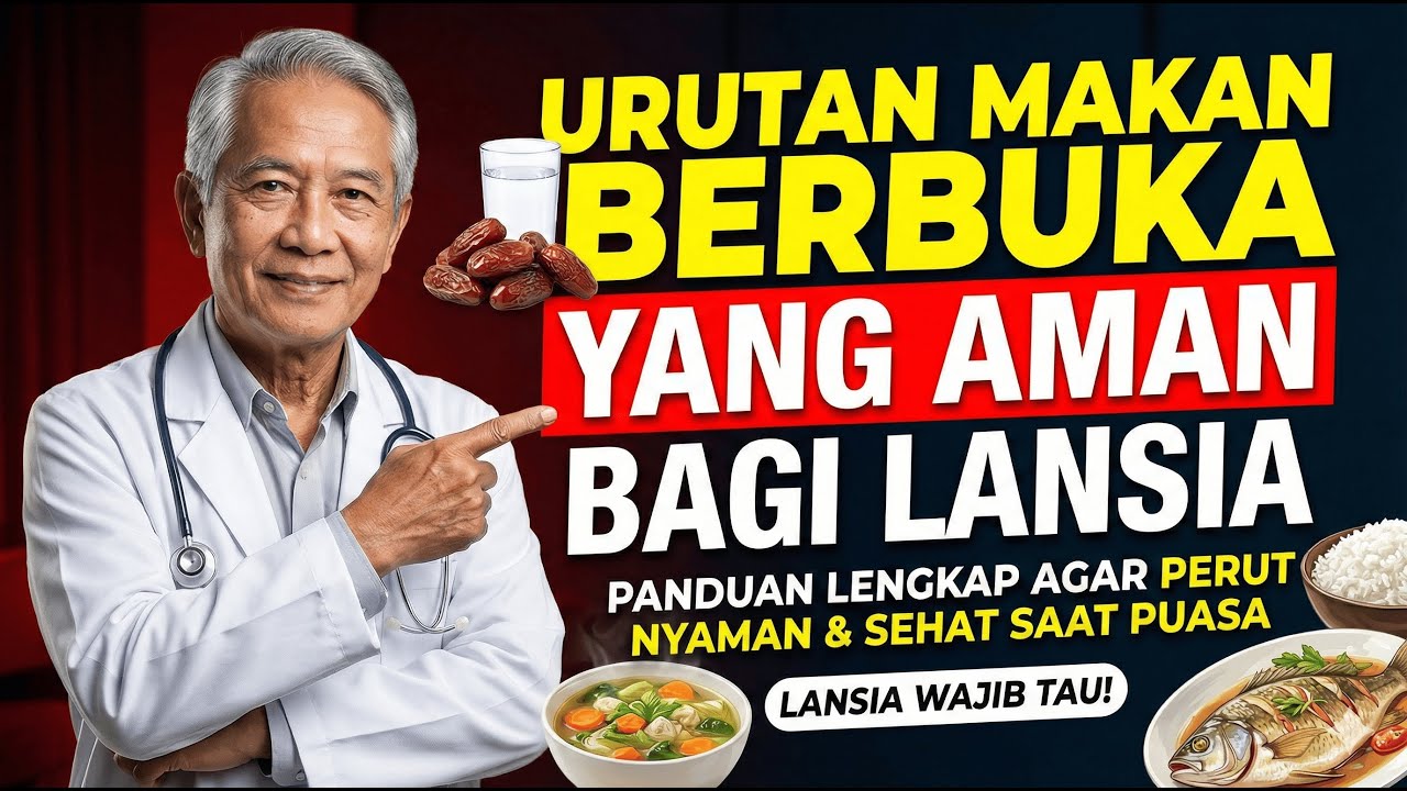 Tips Makan Saat Berbuka untuk Usia Emas