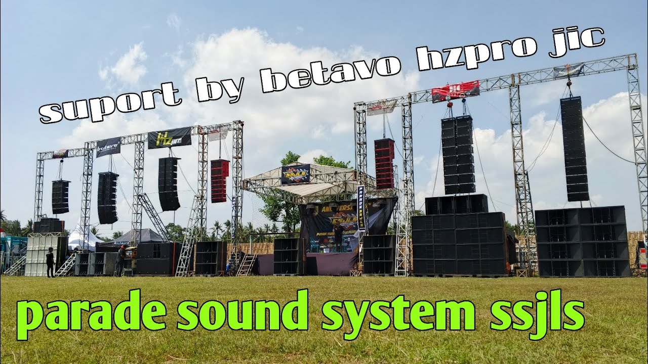Parade sound system ssjls 2025