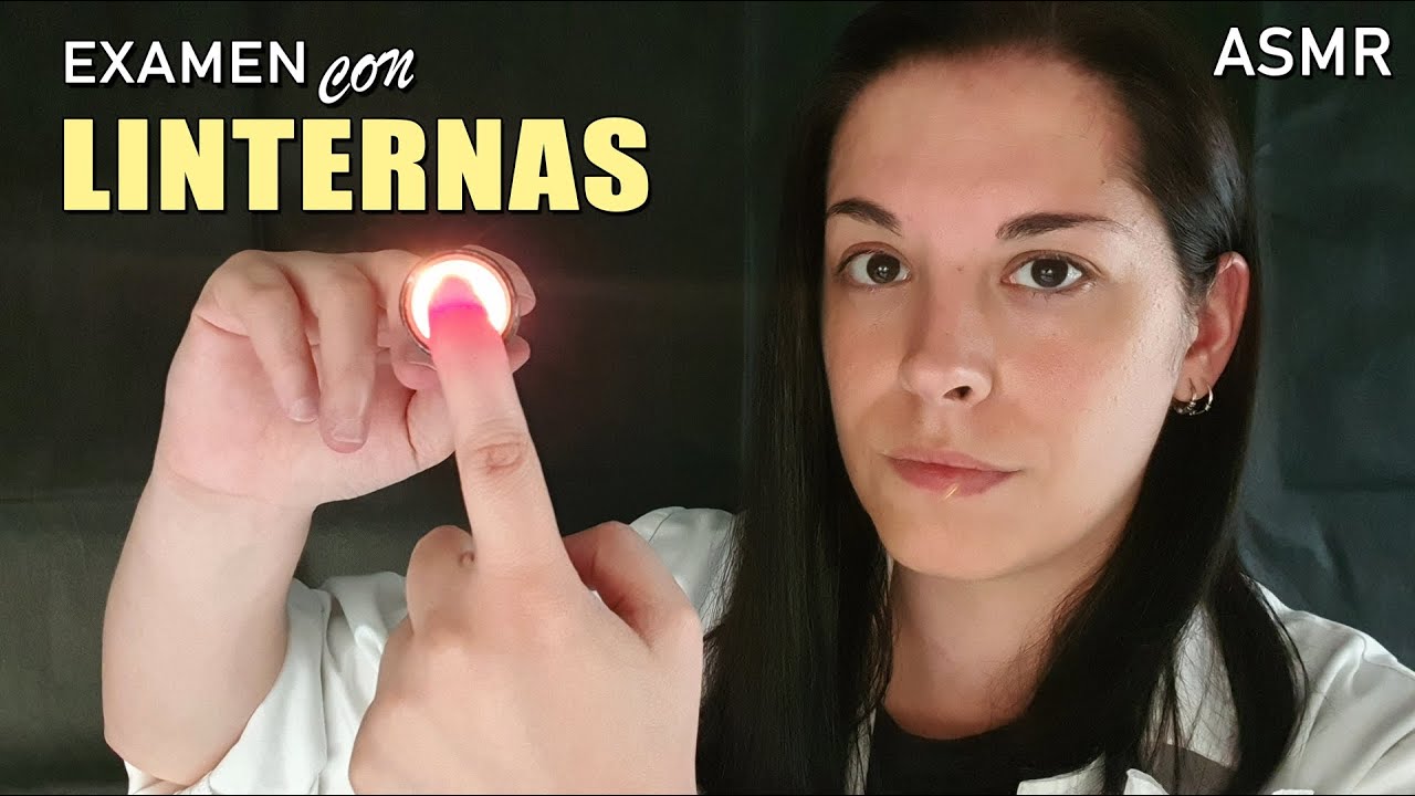 🔦​ Examen Médico INTENSO con LINTERNAS | ASMR Español | Alternative ASMR