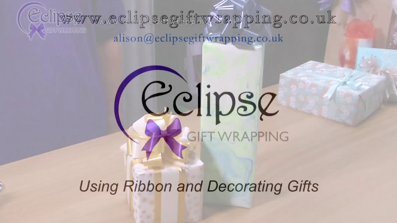 Using Ribbon and Decorating Gifts Tutorial