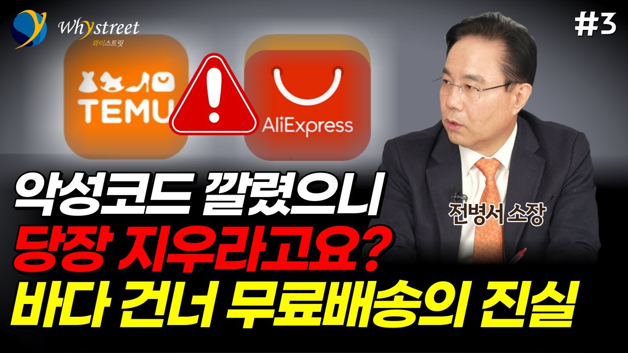 테무·알리, 공짜 마케팅 무료배송의 진실...한국 유통시장을 향한 중국기업의 총공세 / 전병서 소장 (3부)