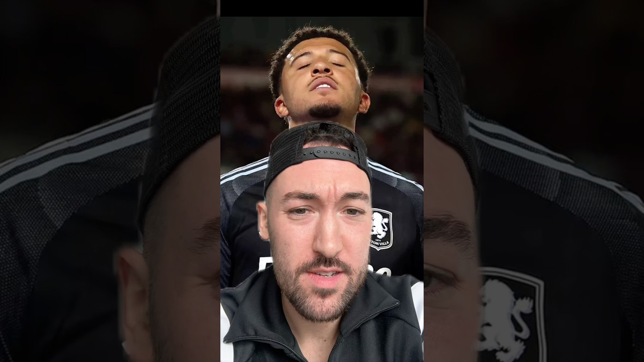 SANCHO SCORES OFF THE PITCH&hellip; No wonder he won&rsquo;t take a pay cut! #avfc #astonvilla #mufc #sancho #utv