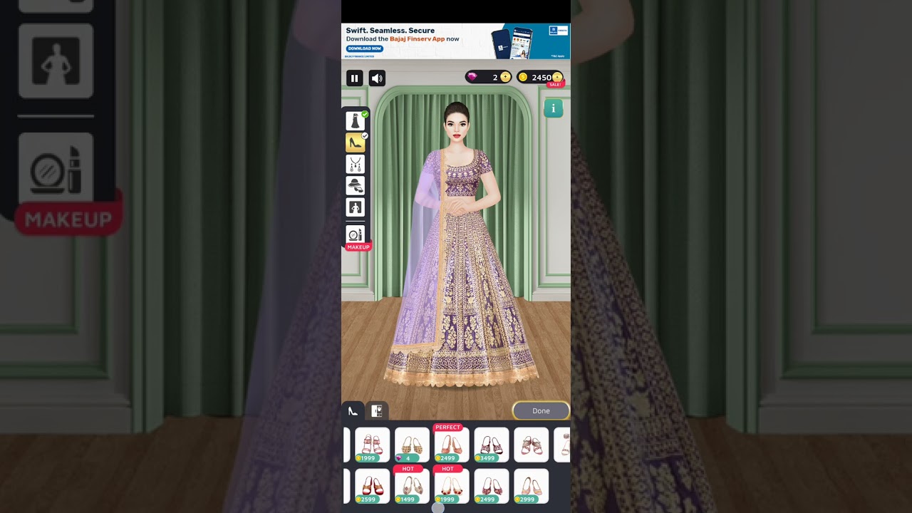 How to play Indian fashion dressup stylist game (please 🙏 like share and subscribe my video please🙏)
