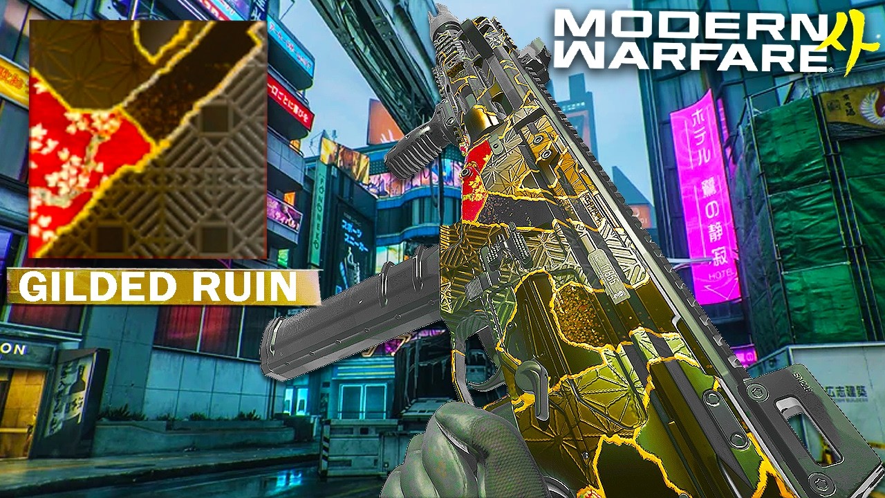 Я РАЗБЛОКИРОВАЛ КАМУФЛЯЖ &laquo;GILDED RUIN&raquo; В BO7.. (СУПЕРРЕДКИЙ)