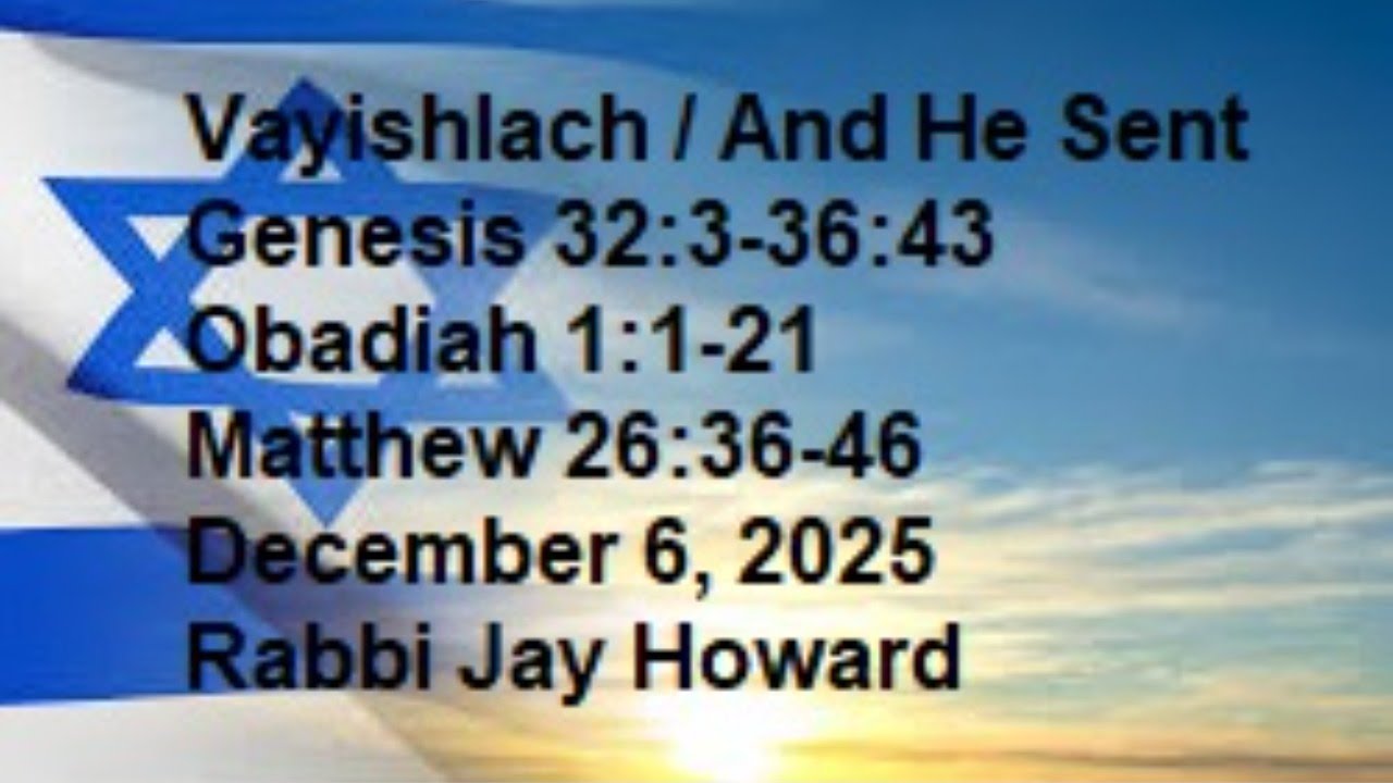 Vayishlach / And He Sent