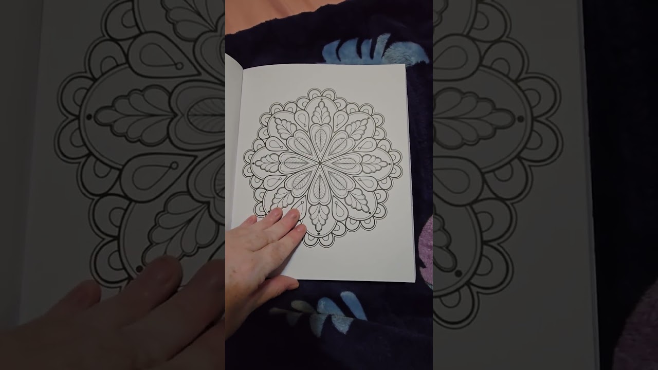 Coloring Book from Barnes and noble (flip through)