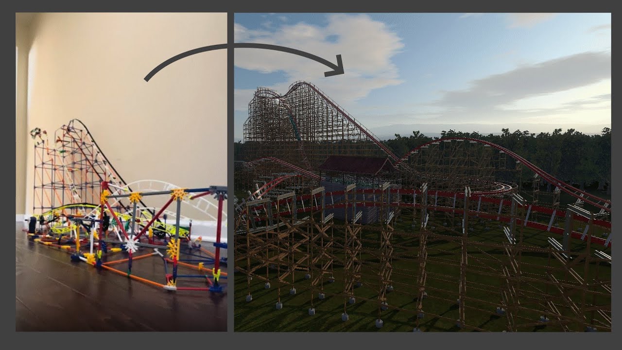 I Remade My Friend's Knex Coaster in Nolimits