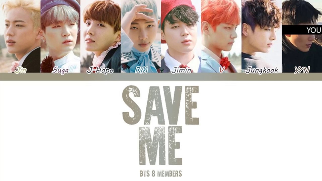 BTS (방탄소년단) (8 Members) – Save Me - Color Coded Han/Rom/Esp/Eng