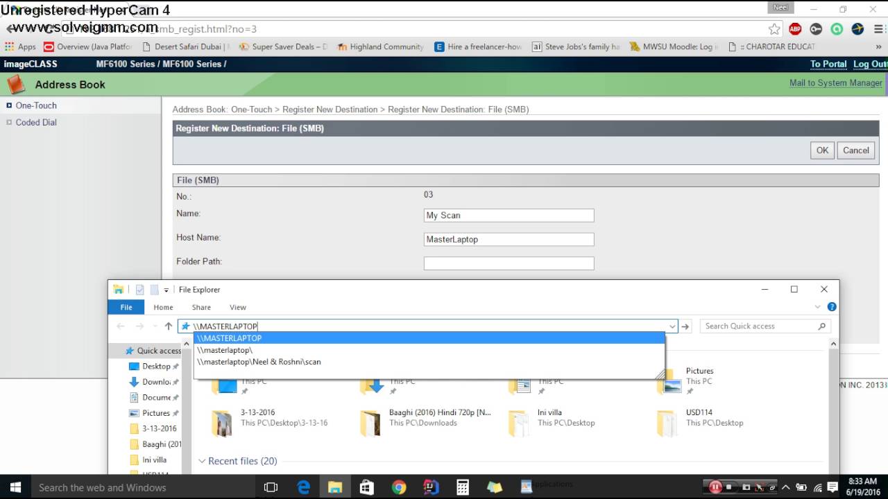 How to Scan to Folder Cannon windows 7,8, 8.1 & windows 10 / canon scan to folder