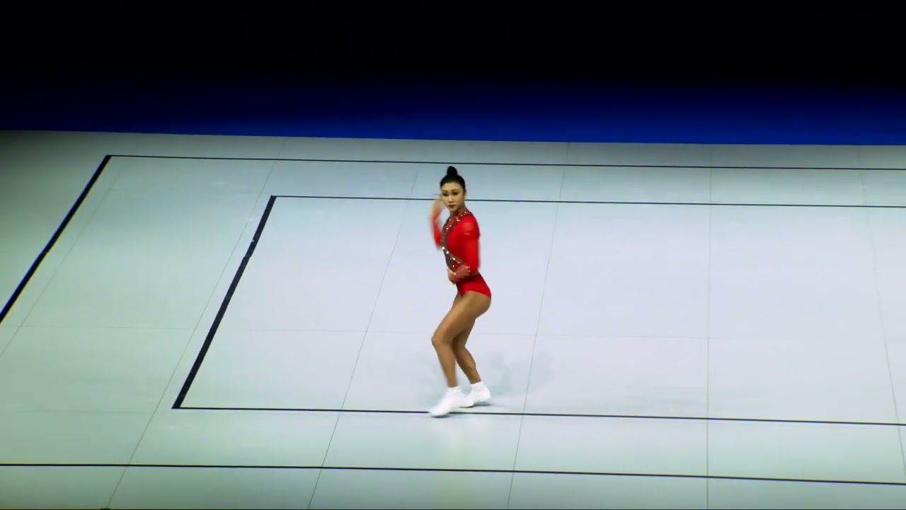 FENG Lei (CHN) - 2024 Aerobic Worlds, Pesaro (ITA) Qualifications Individual Women