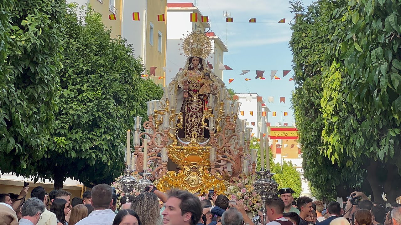 VC: PROCESIÓN VIRGEN DEL CARMEN DE SAN LEANDRO | SEVILLA 2024