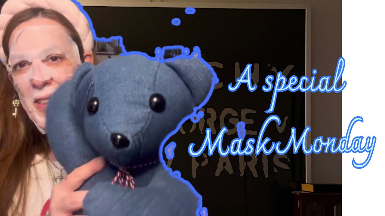 Mask Monday w/a very sentimental gift 
