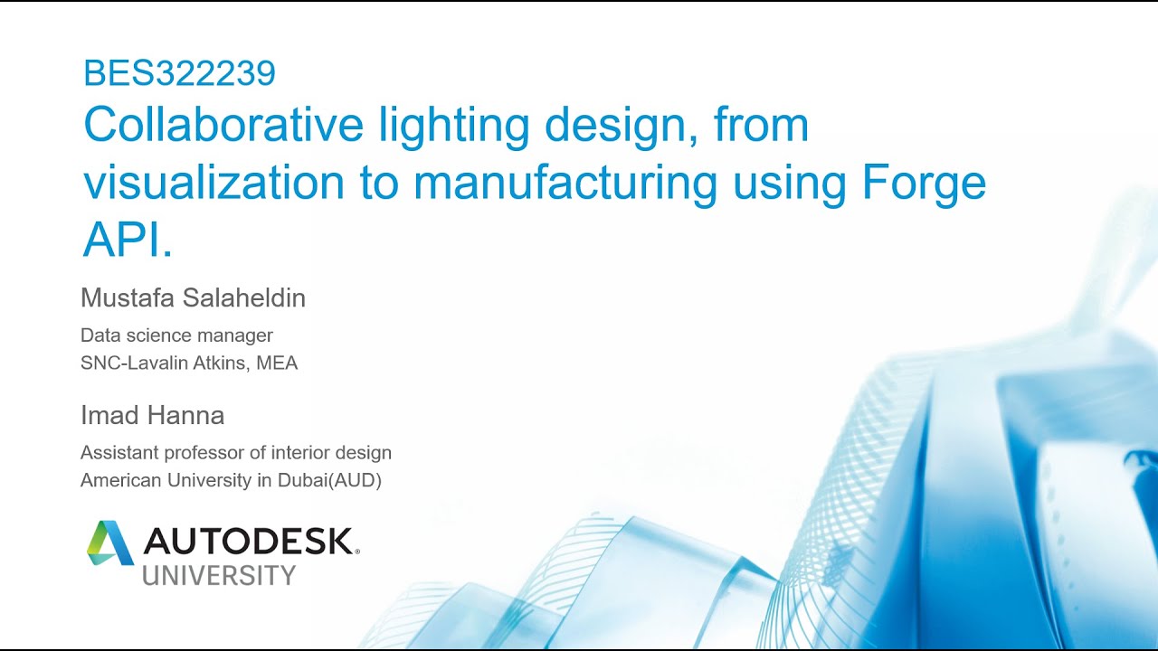 Collaborative lighting design, from visualization to manufacturing using Forge API.