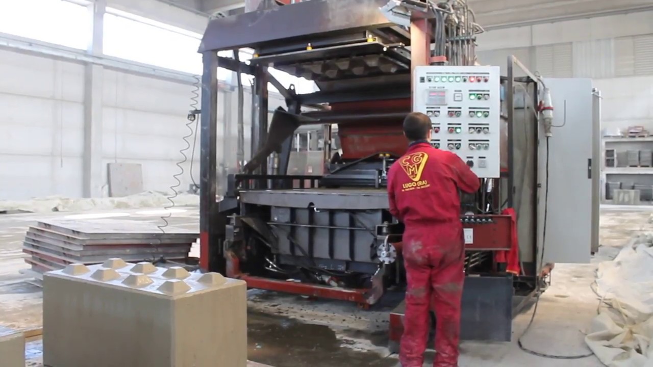 CGM - CONCRETE MACHINE - INTERLOCKING BLOCK PRODUCTION - MACHINE_GTB (egg layer)