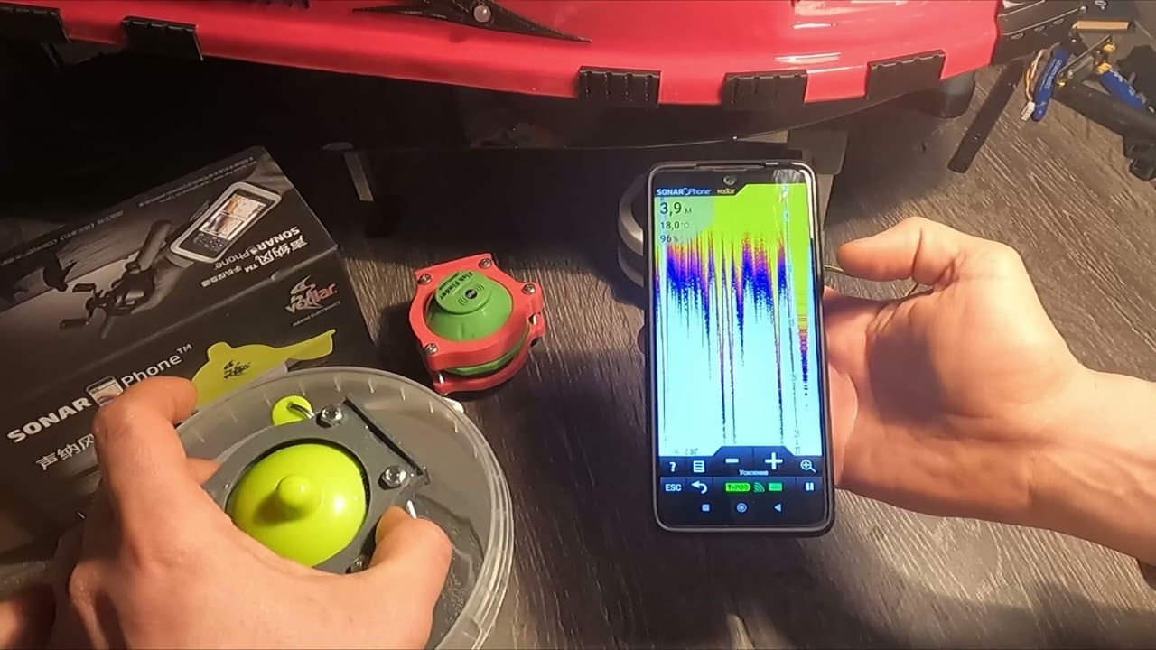 Добавлена поддержка эхолота Vexilar SONAR PHONE в GPS автопилот для корабликов Uniboat