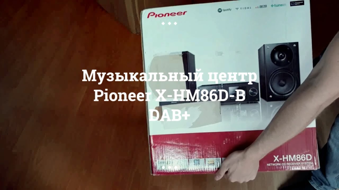 Pioneer X-HM86D(B) Micro Hifi System, for CD, MP3, DAB+ Radio Playback