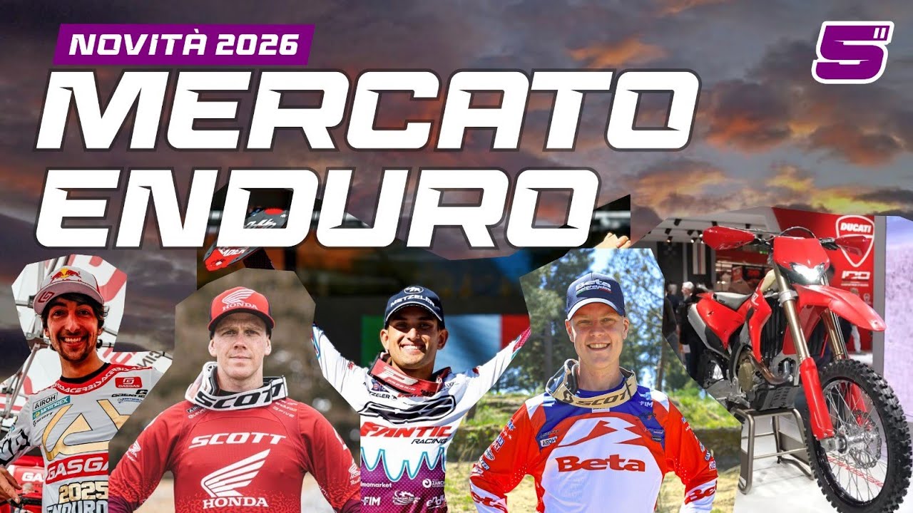 MERCATO ENDUROGP gli schieramenti del MONDIALE enduro 2026
