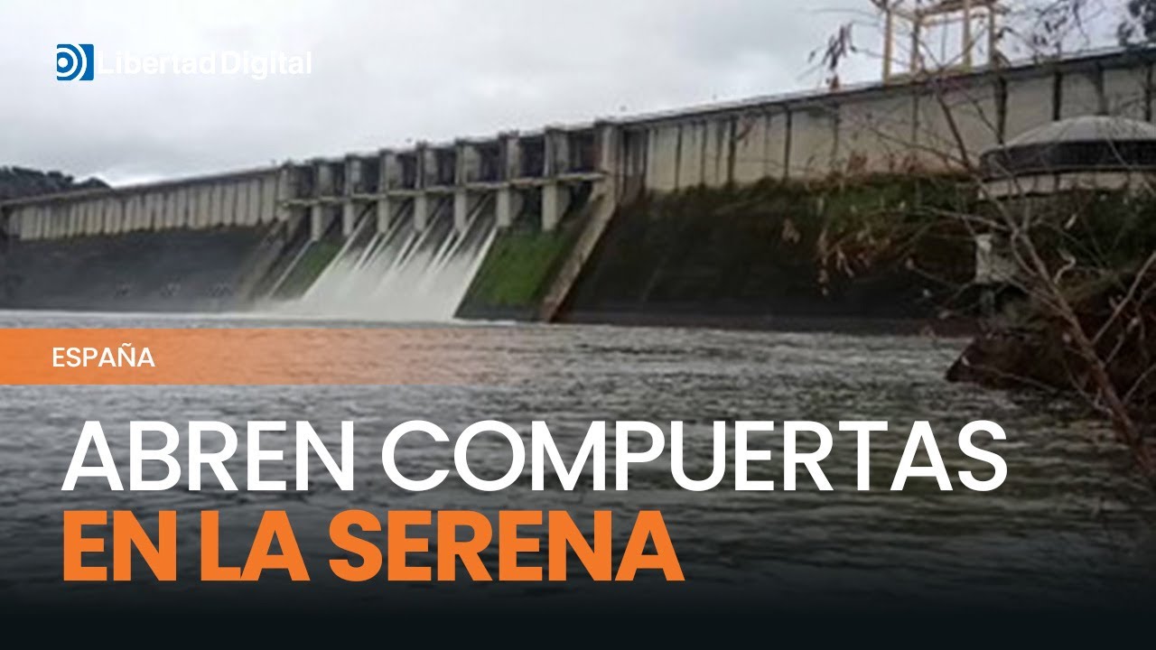 Así comienza a aliviar el embalse de La Serena, el más grande de España