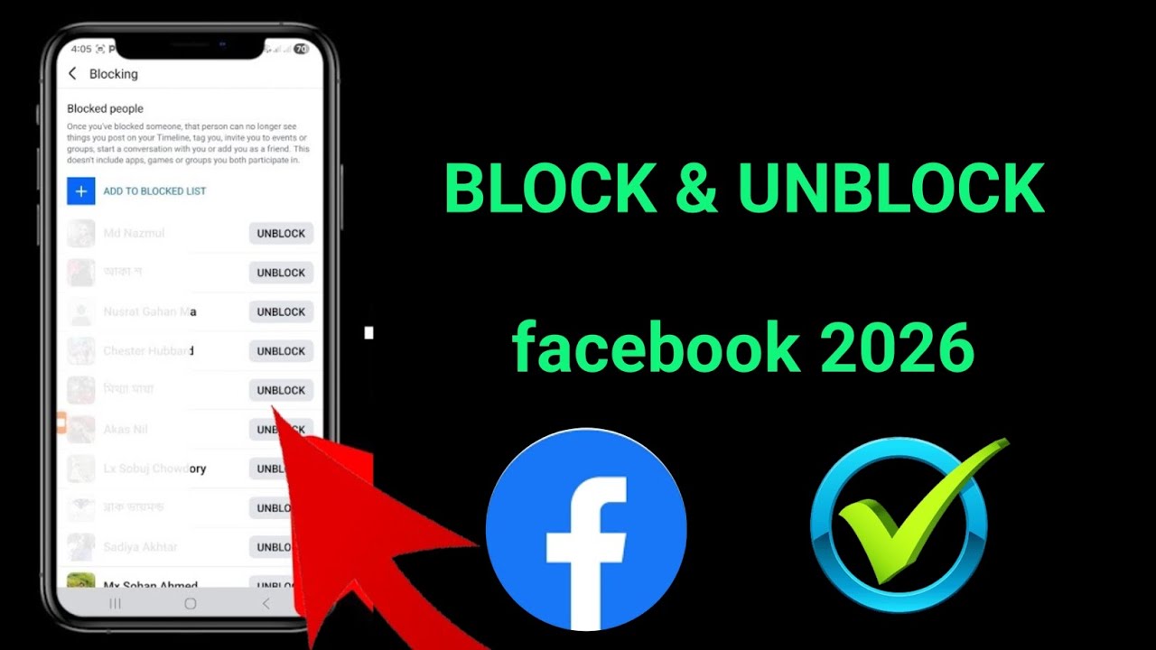 How to Block & Unblock People on Facebook (2026)
