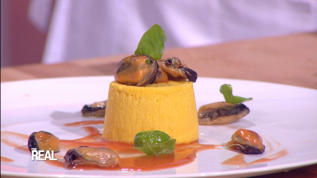 Budino di patate con guazzetto di cozze di Igles Corelli  | The Real Italia