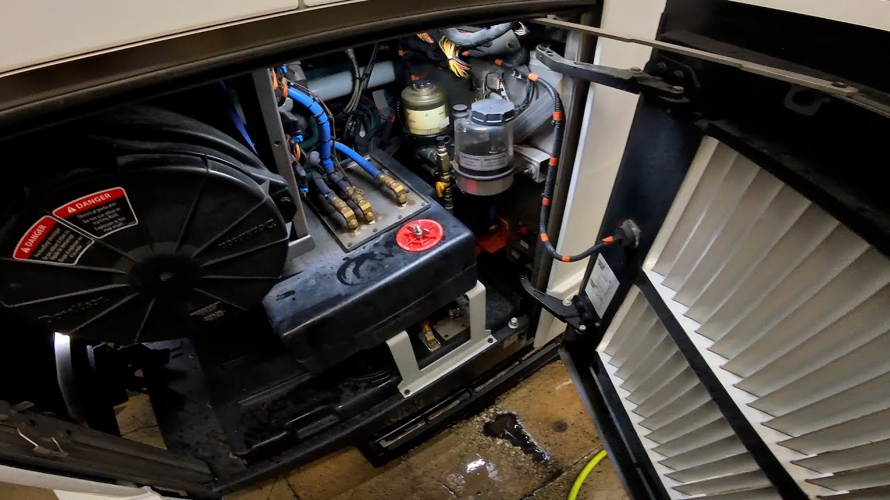 Prevost H3-45 Lavatory Service (and preventing it stinking up)