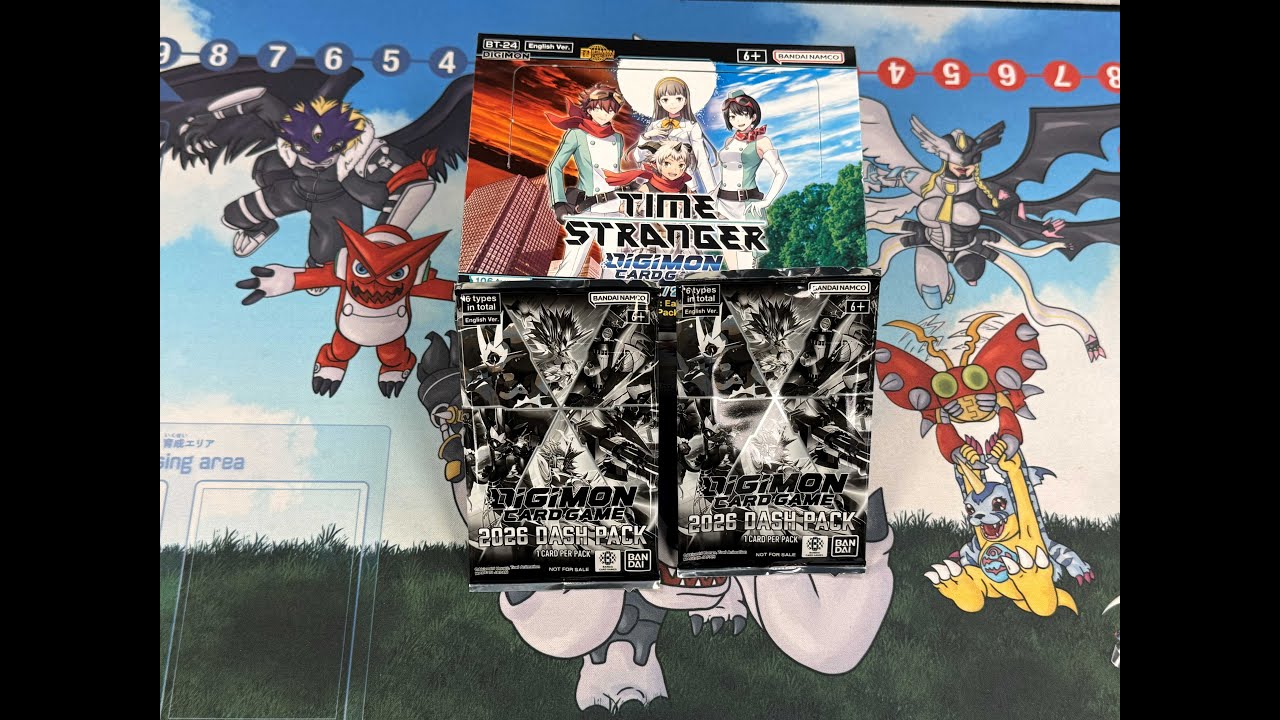 Digimon TCG BT24 Box opening