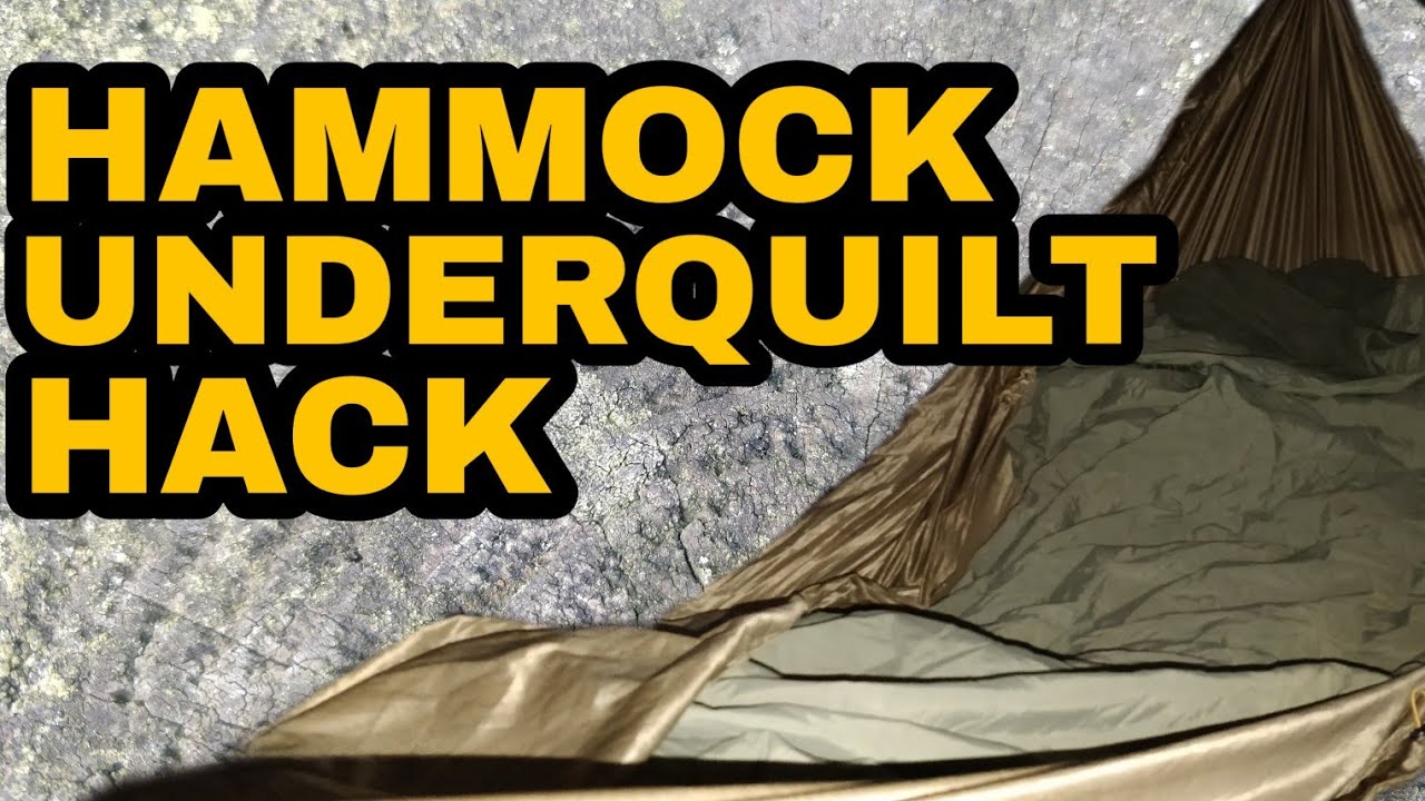 Hammock Underquilt Hack