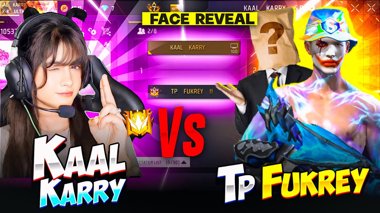 TP FUKREY FACE REVEAL ? , KAAL KARRY VS TP FUKREY || KAAL KARRY