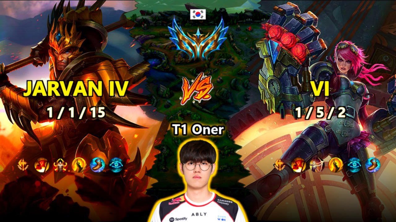 T1 Oner | Jarvan IV JUNGLE vs Vi | Patch 26.1 | 2026-01-17 | LoL Replay