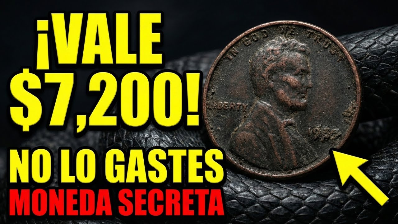 ¡NO GASTES ESTE CENTAVO! 🛑 Podría Valer $7,200 Dólares (Revisa tu Cambio YA)