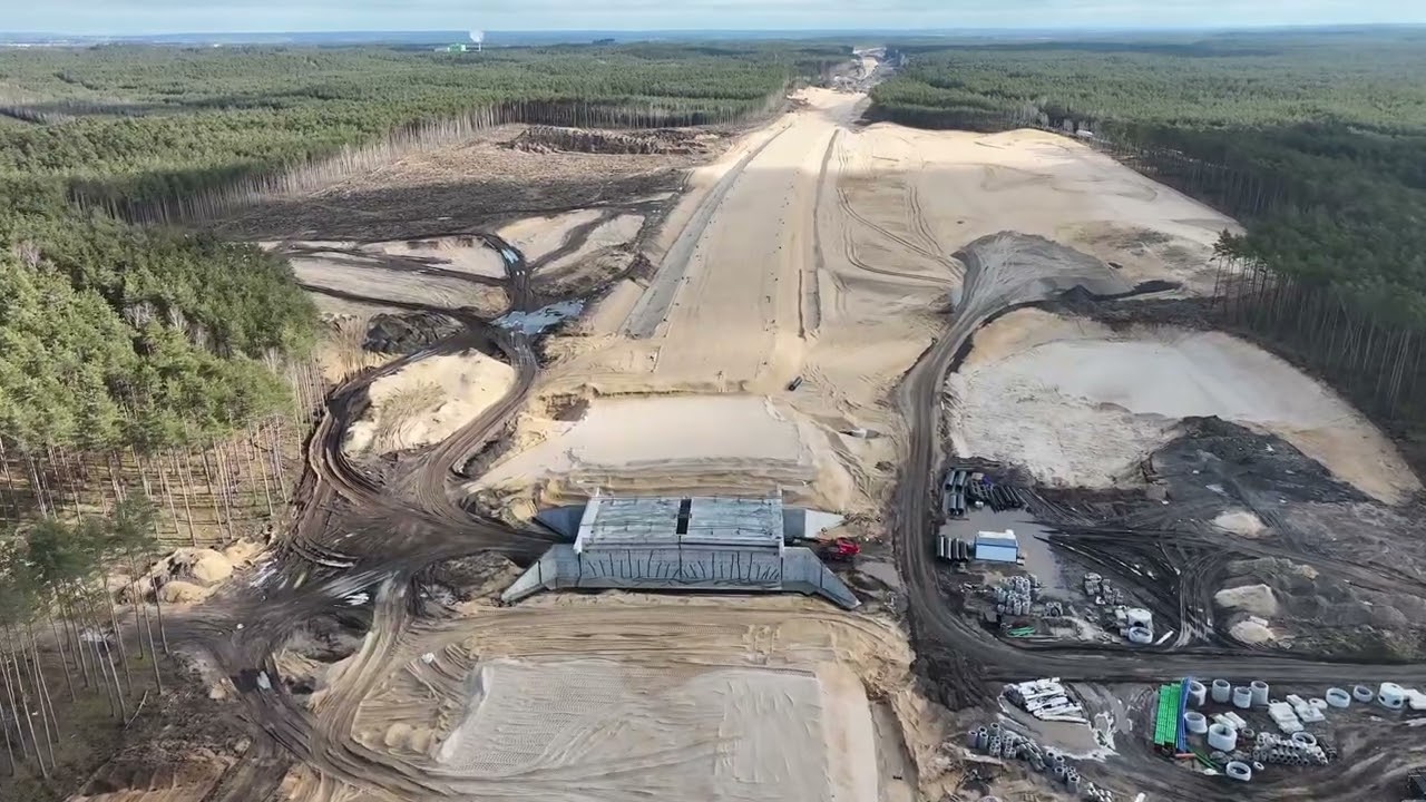 S10 Bydgoszcz-Emilianowo – przelot dronem – luty 2026
