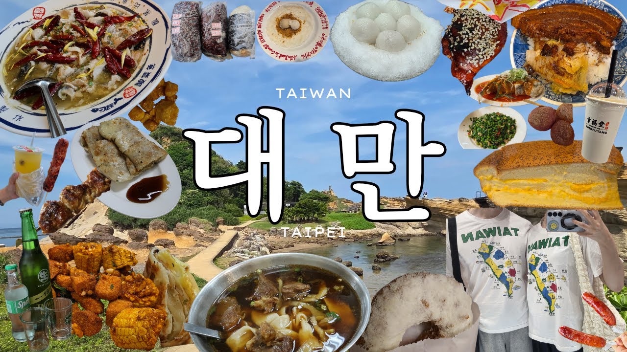 단돈 45만원으로 떠나는 대만 타이페이 맛도리 여행! 총좌빙 이가샹창 황지아샹창 시윤 행복당 밀크도넛 진천미 딴삥 디아오민 쏸차이위 라오산동우육면 판투안 라오허제야시장 taiwan