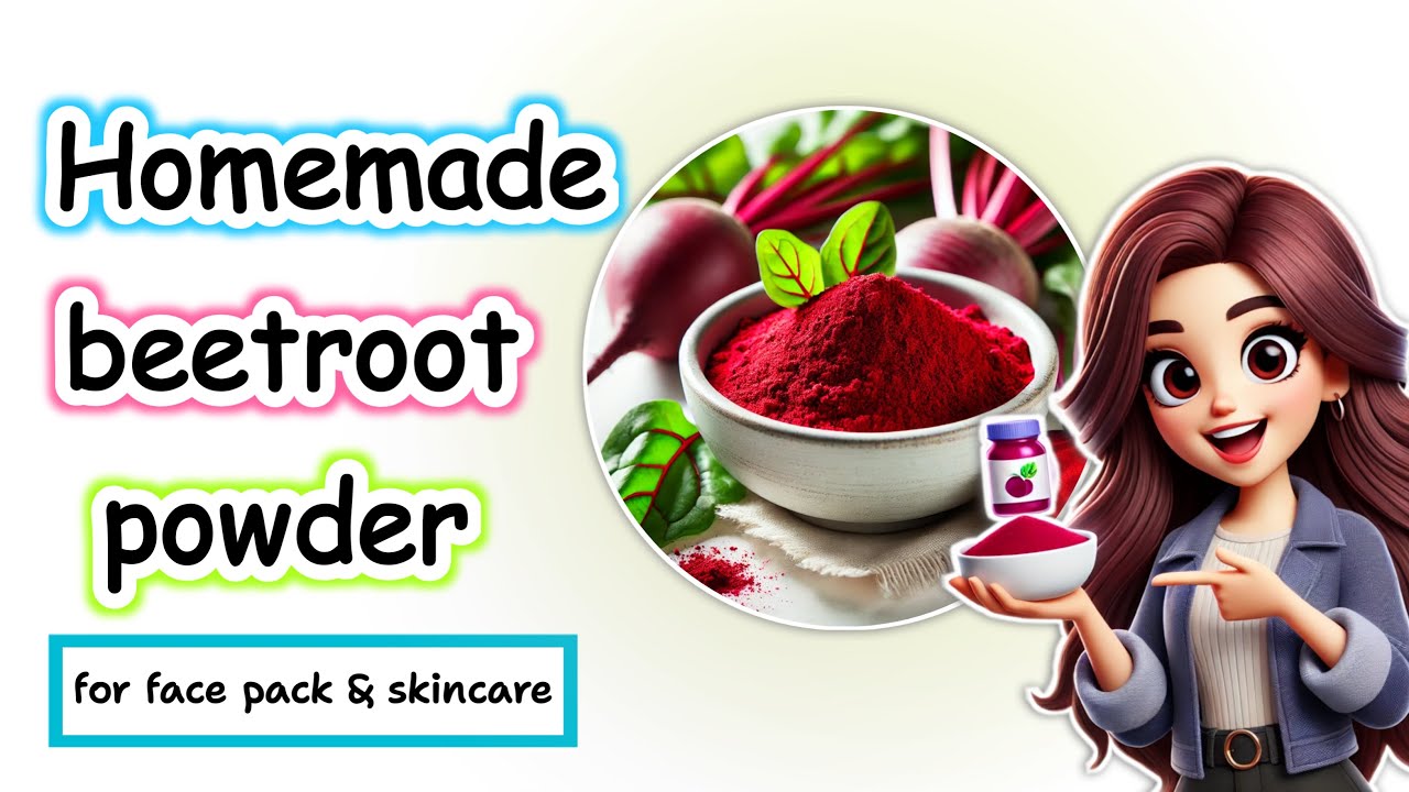 How To Make Beetroot Powder At Home For Skincare | DIY Beetroot Powder 