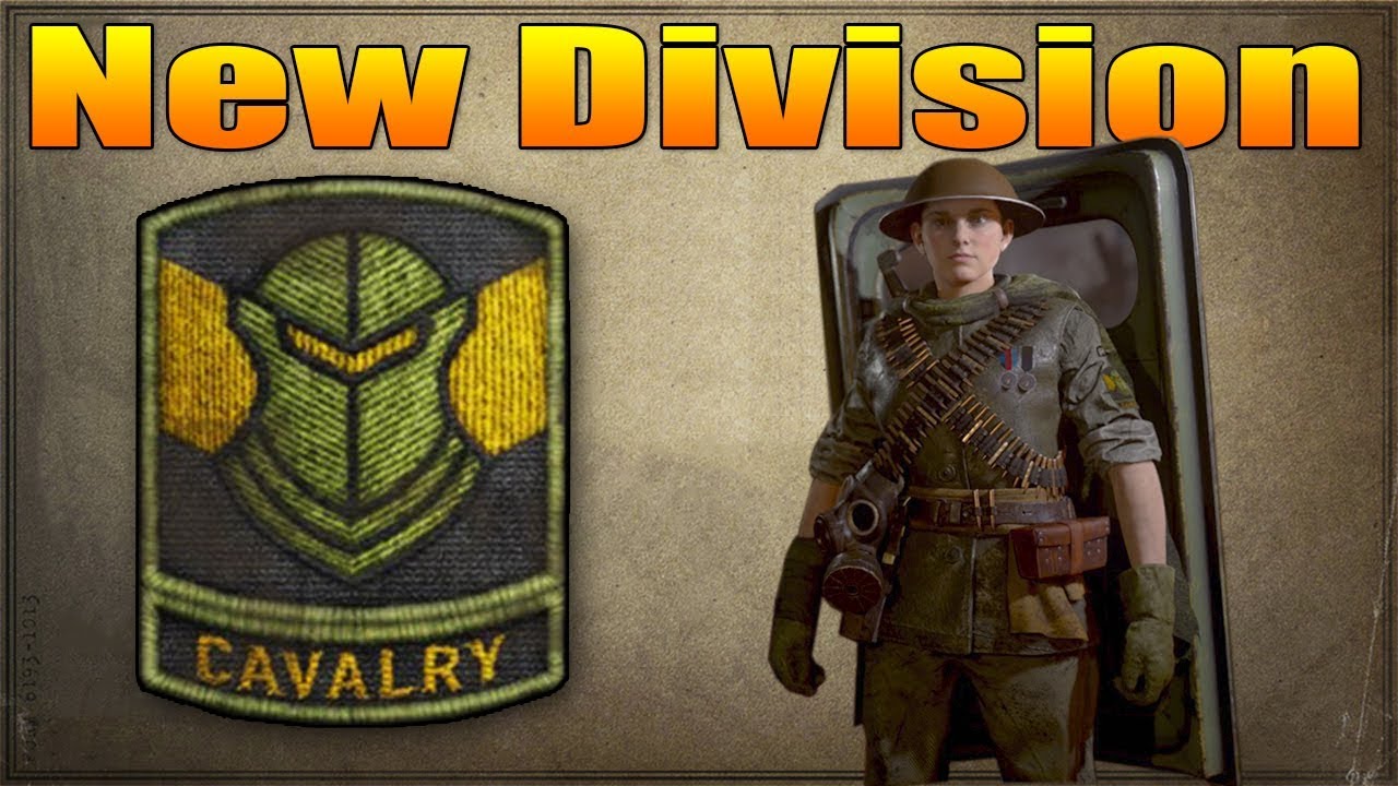 New Division in Call of Duty World War 2 (Cavalry Division)