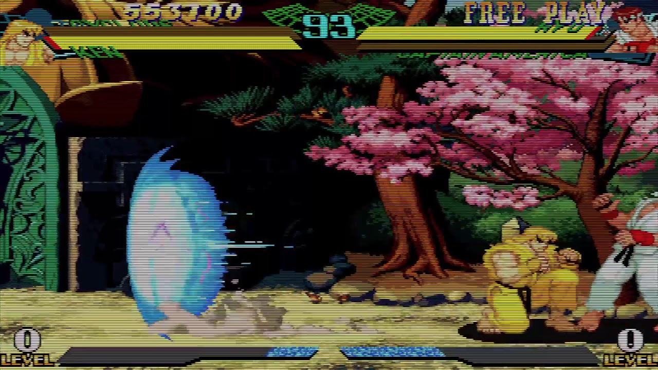 Marvel versus Capcom fighting collection.