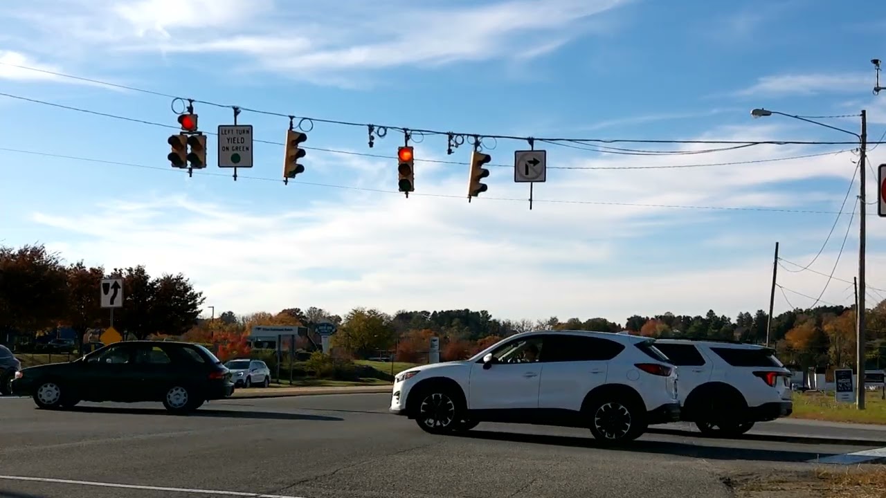Traffic Lights in York, PA (PA 74/Carlisle Ave & US 30 WB Ramps)