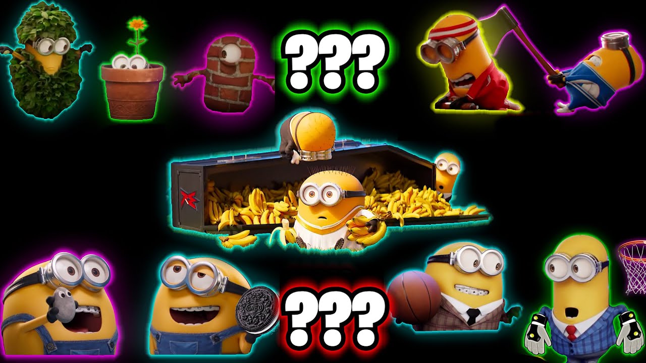 444 Minions {Super Compilation} Sound Variations in 8 Minutes