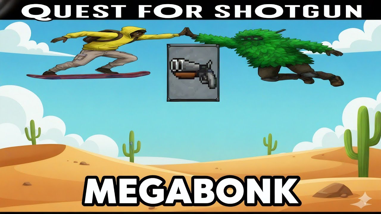 I GOT 5 WEAPONS!?!? Quest for SHOTGUN! | MEGABONK