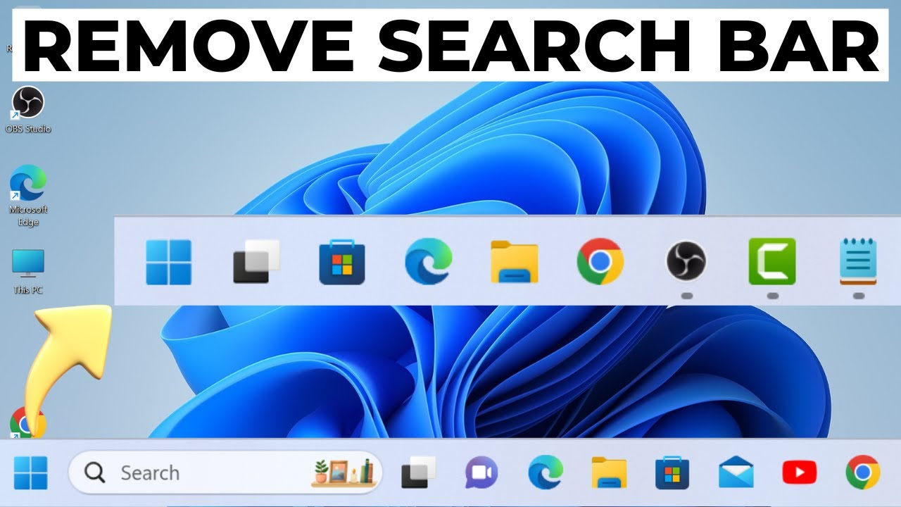 How to Remove Search Bar on Windows 11 2025