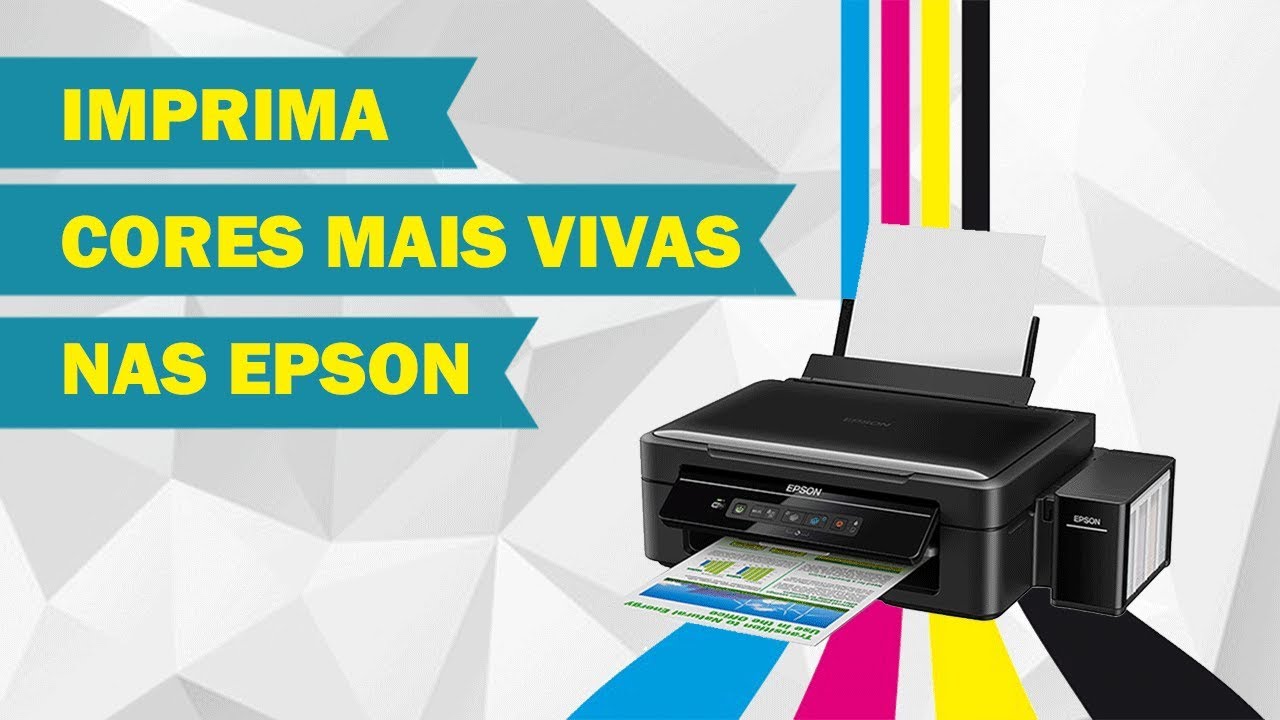 Configurar impressão mais viva nas impressoras epson