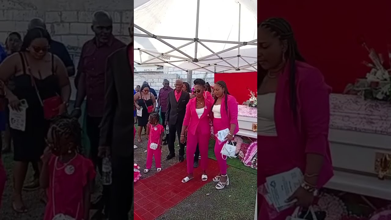 Flossilda funeral service PT 2 #jamaica #funeral #viralvideo 