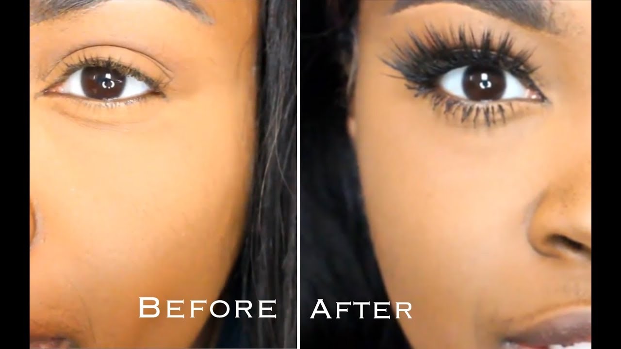 How to Apply False Eyelashes + Avoiding Mascara Transfer