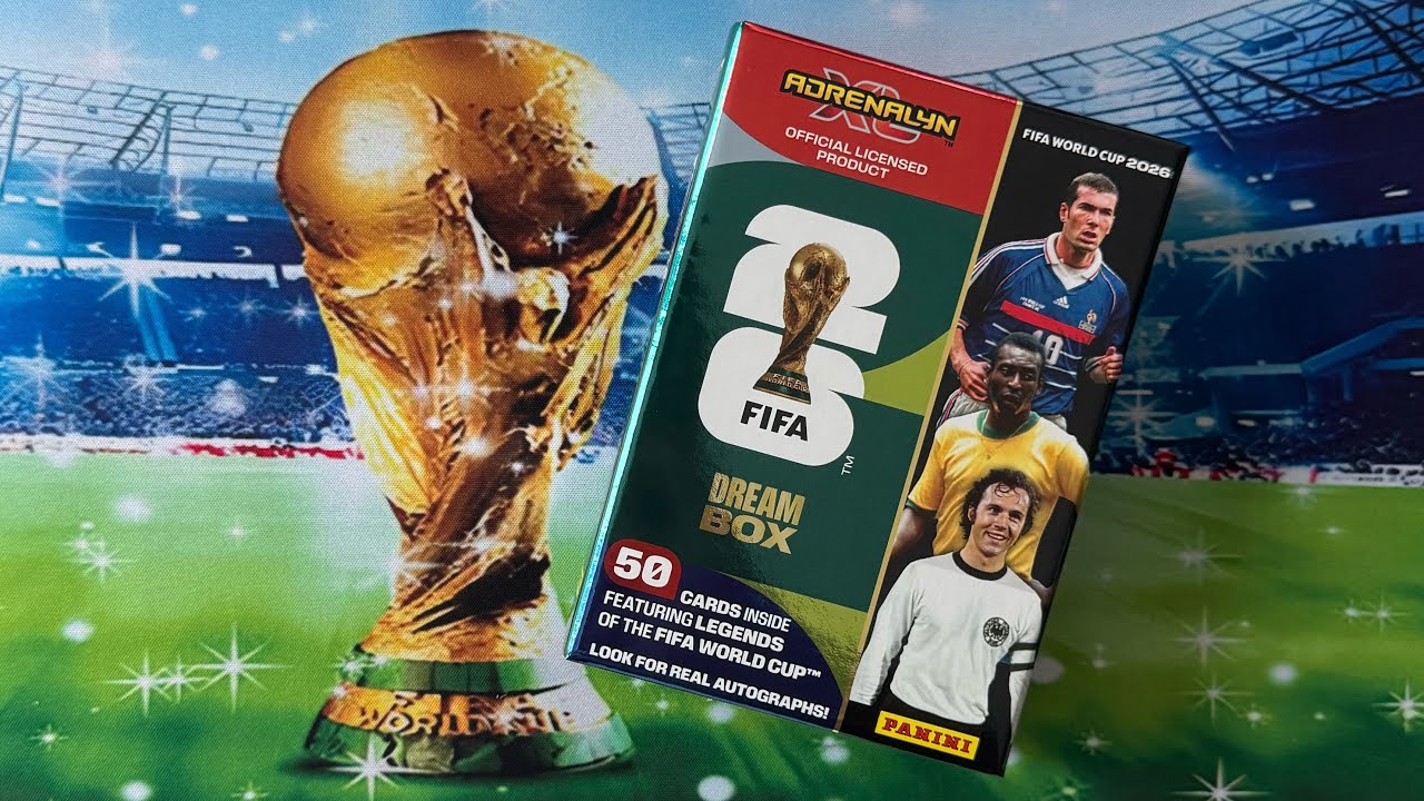 DREAM BOX !!! Fifa World Cup 2026 Panini Adrenalyn XL Dream Box Kutu A&ccedil;ılış #3
