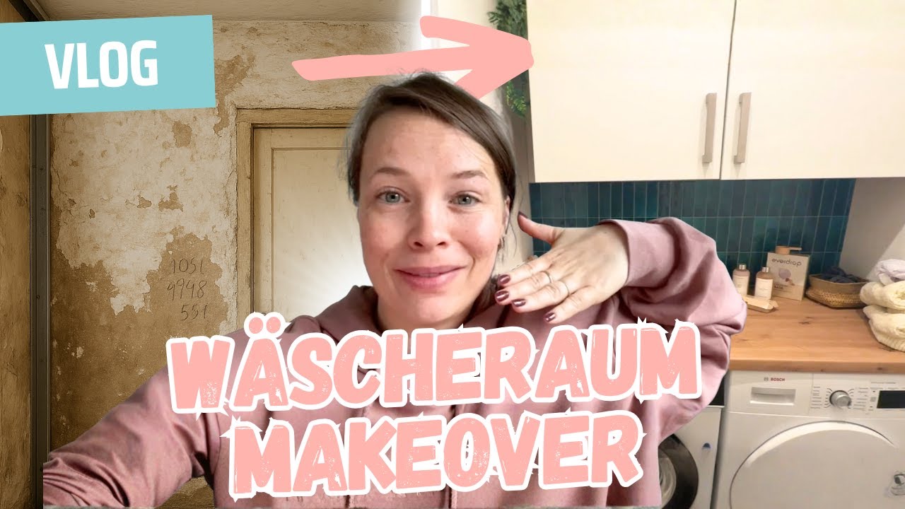 Von Chaos zu Wow ✨ Mein einfaches Waschraum-Makeover!