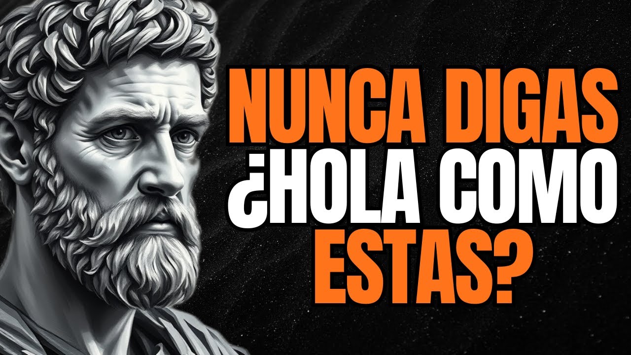 SOLO DI ESTAS 7 PALABRAS Y ATRAER&Aacute;S A CUALQUIER PERSONA | ESTOICISMO