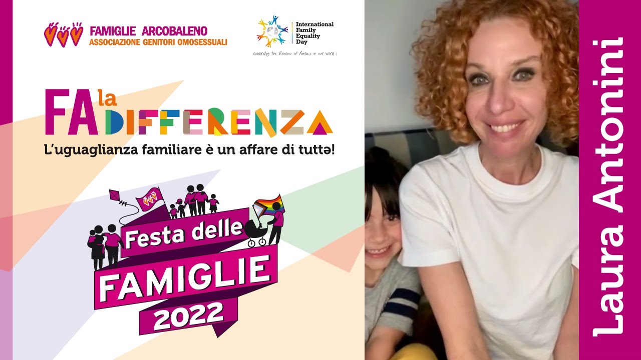 Festa delle Famiglie 2022: il saluto di Laura Antonini