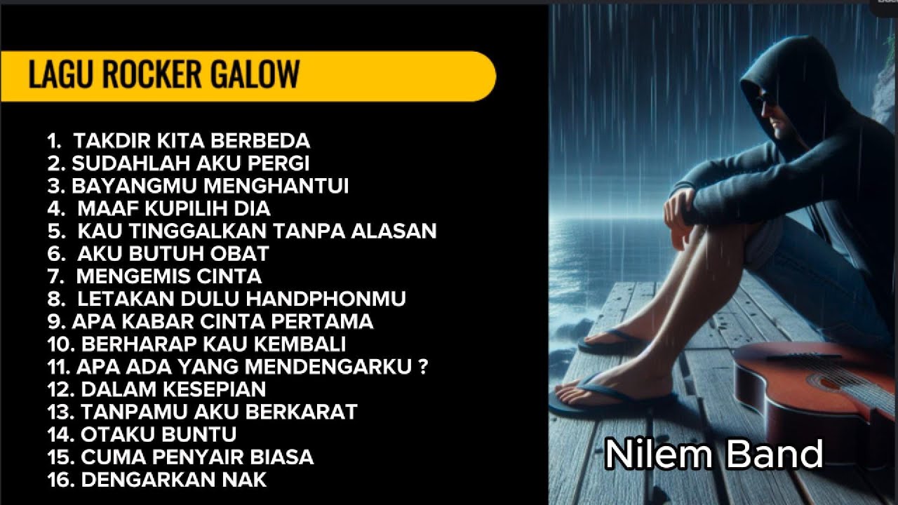 Lagu Slow Rock Galau Anak metal (Official Music Video)