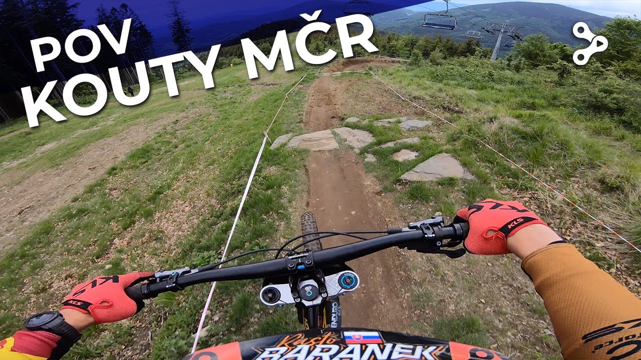 POV Finálová jazda MČR MTB downhill Kouty nad Desnou | BIKE MISSION