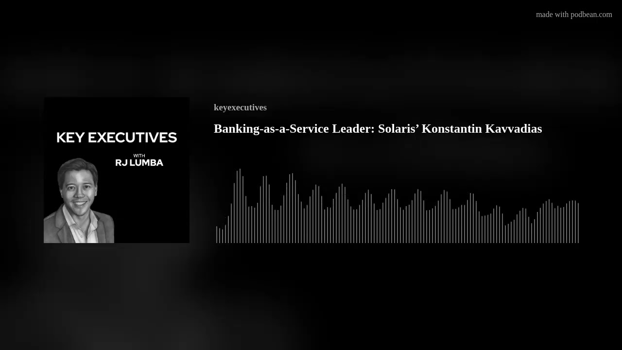 Banking-as-a-Service Leader: Solaris’ Konstantin Kavvadias